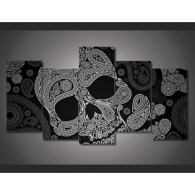 HD Printed Skeleton Line Pattern Painting on Canvas Room Decoration Print Poster Picture Canvas Mc-072